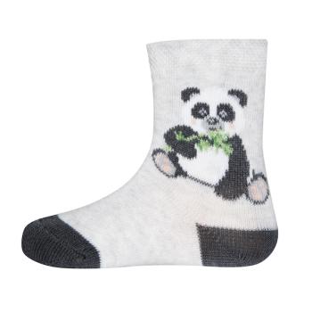 Ewers Baby und Kinder Socken Biobaumwolle (Panda)